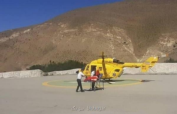 بهره برداری از پد بالگرد فاز ۸ پردیس در پنجاهمین سال اورژانس تهران