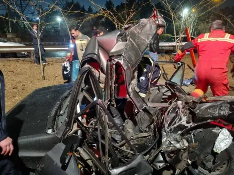 برخورد کامیون و پراید در مشیریه ۲ نفر جان باختند